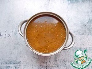 Суп из баранины с галушками