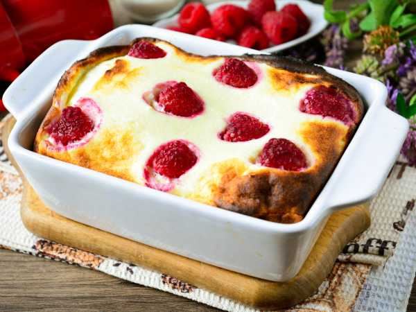 Bread Pudding with Raspberry Sauce by in Brooklyn